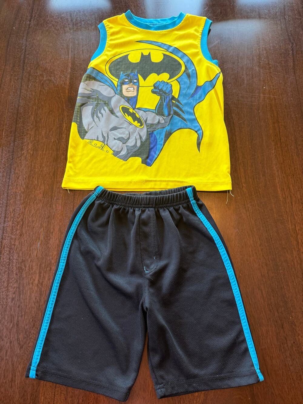 Batman Boys Tank Top and Shorts Set Size 8